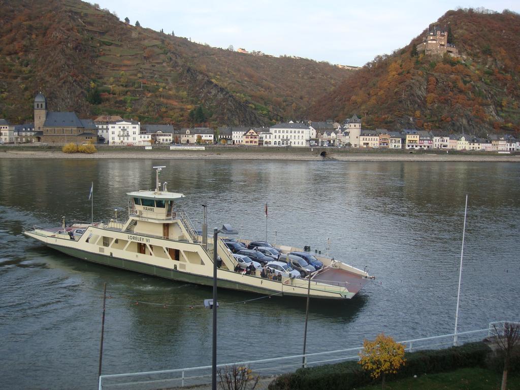 Panorama-Rheinblick St. Goar Apartman Sankt Goar Szoba fotó