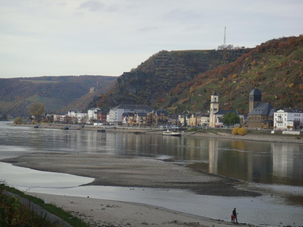 Panorama-Rheinblick St. Goar Apartman Sankt Goar Szoba fotó